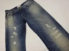 エナジー☆MORRIS☆ダメージ加工ストレート☆32☆ウェスト約84cmのサムネイル