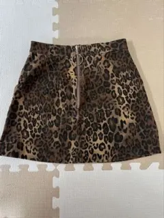 Bubbles ヒョウ柄ミニスカートのサムネイル