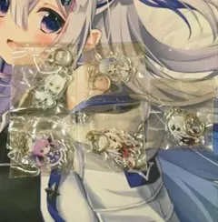 ホロライブ　白上フブキ　兎田ぺこら　湊あくあ 百鬼あやめ　アクリルキーホルダーのサムネイル