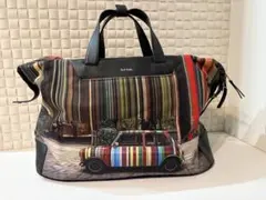 PaulSmith ポールスミス ミニクーパー ボストンバッグ ストライプ レア