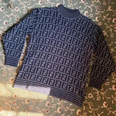 FENDI ズッカ柄 モックネック ニット セーターのサムネイル