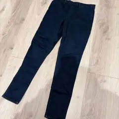 UNIQLO HEATTECH スキニーパンツ L ダークブルー