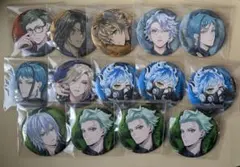 ツイステ ブレイジングジュエル 缶バッジ 14点