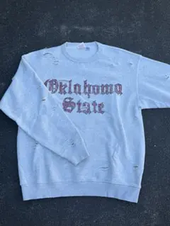 フリークスストアOklahoma State ダメージ加工スウェット