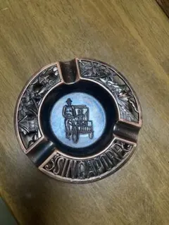 未使用 美品】シンガポール お土産 灰皿 観賞用 マリーナベイサンズ SG