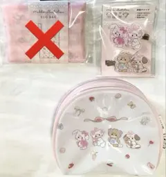 サンキューマートmikko ミッコ コラボ　前髪クリップ　ポーチ