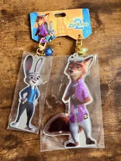 Zootopia アクリルキーホルダーセット