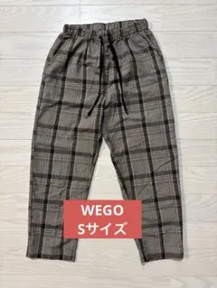WEGO チェック柄 パンツ S