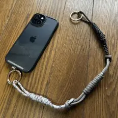 パラコード スマートフォンストラップ 約46cm