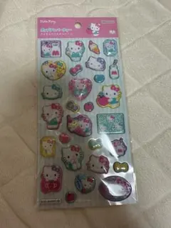 【正規品】サンリオ ポップデコパーティ ラメきらクリスタルシール ハローキティ