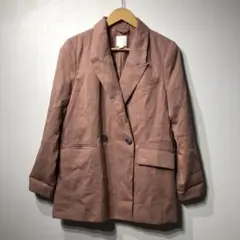 H&M ピンク テーラードジャケット y2k