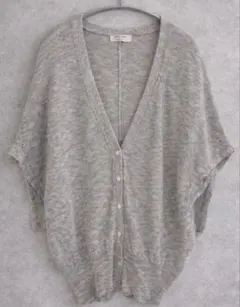 リネン カーディガン