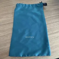 GUCCI 巾着ポーチ グリーンのサムネイル