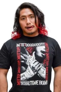 高橋ヒロムWWEローリングクレイドル新日本プロレスKYOKI(狂寄)Tシャツ