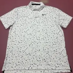 NIKE Dri-FIT ポロシャツ 花柄 ホワイト Mのサムネイル
