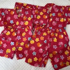 HOT BISCUITS 甚平 110cm 90cm 2着セット