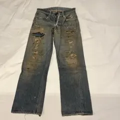40s Levi's 501XX ビンテージ　オリジナル　デニムパンツ　片面タブ