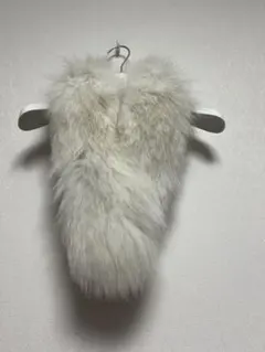 PINKY & DIANNE クリーム色 ロングマフラー