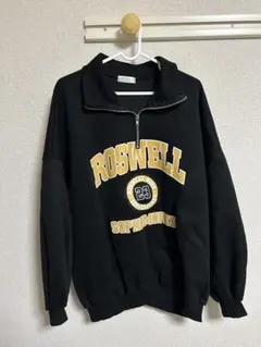 ハーフジップ　トレーナー