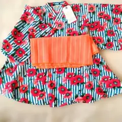 Ocean & Ground 浴衣 120サイズ 花柄のサムネイル