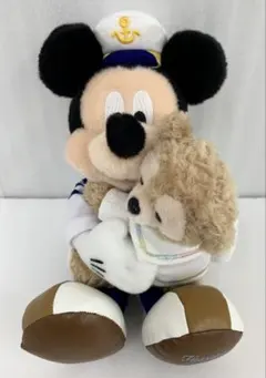 ぷ*き様 【M236】美品 東京ディズニーシー ダッフィー＆ミッキー ぬいぐるみ