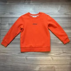 AIGLE エーグル 裏起毛オレンジスウェット 6A