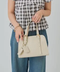 mystic リップチャーム付きminiボストンBAGのサムネイル