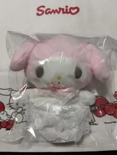 サンリオ レディ マイメロディ マイメロ　マスコット　キーホルダー ホワイト