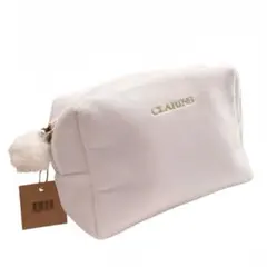 ⭐️即購入ok! CLARINS クラランス ポーチ ホワイトのサムネイル