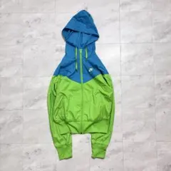NIKE 00s ナイロンジャケット ブルゾン ロゴ グリーン