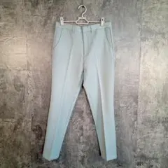 ✨G.O.C✨ジーオーシー♡スラックス♡テーパードパンツ♡ブルー系(M)