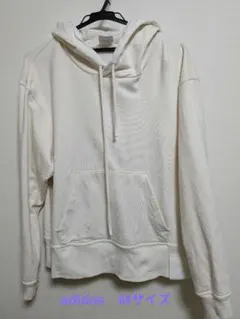 【adidas】Мサイズ☆アイボリー フード付きパーカー