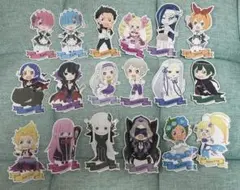 Re:ゼロから始める異世界生活 ダイカットステッカー 18枚