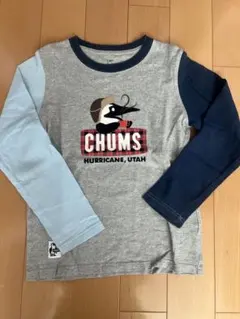 CHUMS 長袖カットソー グレー　130-145cm