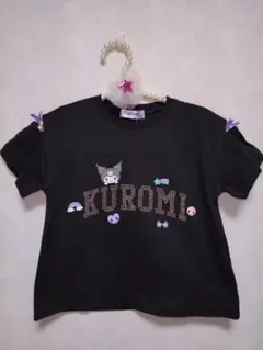新品 クロミ 肩出し ラインストーン 半袖Tシャツ 120cmのサムネイル