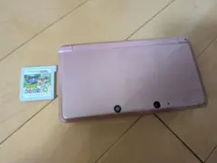ニンテンドー3DS ピンク どうぶつの森セット