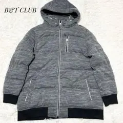 ✨美品✨ B&T CLUB フード付き 中綿ジャケット ブルゾン　X2 グレー