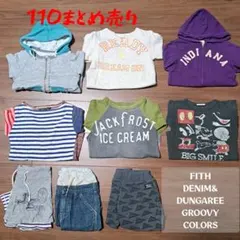 デニム&ダンガリー フィス グルービーカラーズ 110 まとめ売り