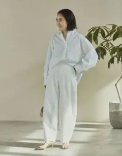 完売品 Zara リネンレースオーバーサイズシャツ S ザラ - メルカリ