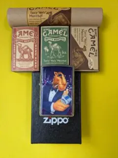 未使用】ZIPPO ジッポー オイルライター Joe Camel 