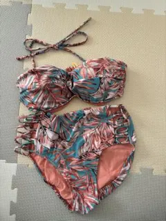 【新品、未使用】PEAK&PINE ワッフルニット素材ベアトップビキニ　9M 新作】ワッフルニット素材ベアトップビキニ/ベアキニ(258044)｜水着