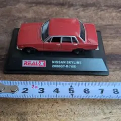 REAL-X NISSAN SKYLINE 2000GT-R '69　金属製のサムネイル
