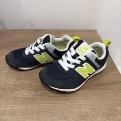 New Balance キッズスニーカー 15cm ネイビー