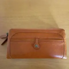 box21 ブラウンレザー長財布
