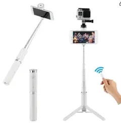 大人気！★Velbon スマホ・カメラ三脚（OTH-AB202WH）自撮り棒★