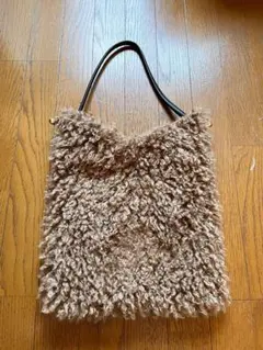 トートバッグ ファー 2way