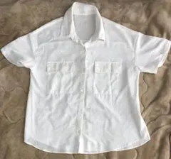 GU ジーユー 半袖 ブラウス ホワイト M