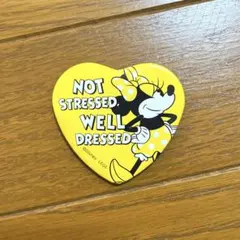 ミニーマウス 缶バッジ