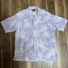 90s ラルフローレン CLAYTON XL 開襟 オープンカラー 半袖シャツ