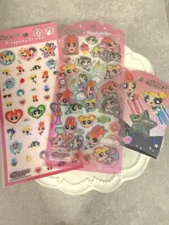 パワーパフガールズ　シール　3点セット